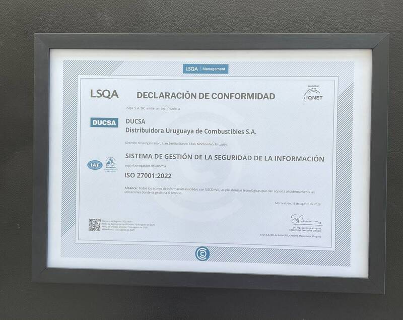 SISCONVE obtiene la certificación ISO 27001